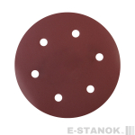 Круг шлифовальный на липучке (225мм, Р400, 6 отв)