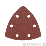 Треугольник шлифовальный на липучке (80х80х80 мм, Р100, 5 шт.)