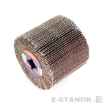 Щетка абразивная лепестковая для брашировальных машин (120х100 мм, Р60) — изображение 2