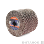 Щетка абразивная лепестковая для брашировальных машин (120х100 мм, Р80)