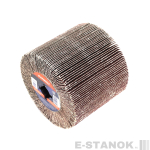 Щетка абразивная лепестковая для брашировальных машин (120х100 мм, Р80) — изображение 2