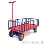 Тележка с поворотной осью и трубчатыми бортами ТПОБ Т