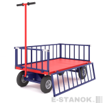 Тележка с поворотной осью и трубчатыми бортами ТПОБ Т — изображение 2